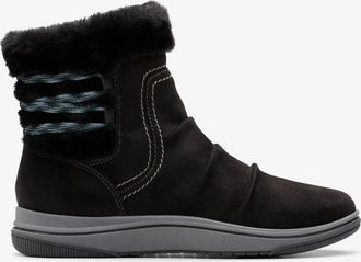 Clarks Brinkley Cozy Black Laarzen