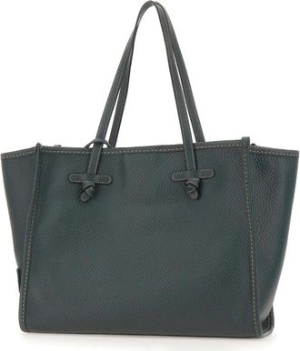 Gianni Chiarini Marcella Shopper - Dames - Shoppers - Groen - ONE Size - Leer - Tassen