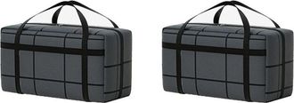OEM 2 Bolsas De Almacenamiento Para Edredones Y Ropa, Gran Capacidad, Bolsa De Almacenamiento Port&aacute;til, Bolsa De Equipaje A Prueba De Polvo De 90 Litros