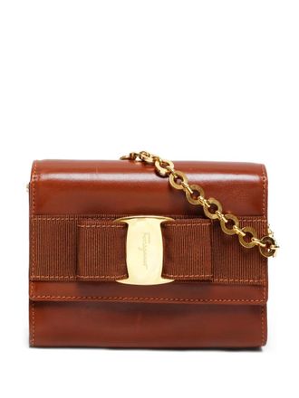 Ferragamo 1990-2010s mini Vara shoulder bag - Brown