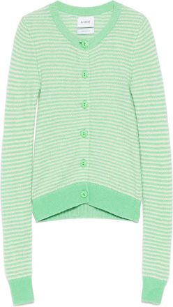 Barrie Stripes cardigan - Green