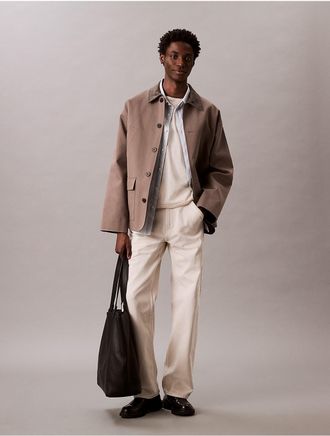 Calvin Klein Jeans Calvin Klein Mens Straight Leg Carpenter Jeans - White - 29W x 30L