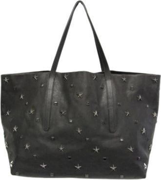 Jimmy Choo London Pre-owned Tote Bags, male, Black, Size: ONE SIZE Pre-owned Pimlico Tote Bag