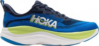 Hoka One One Mens Skyflow Running Shoes In Varsity Navy/electric Cobalt