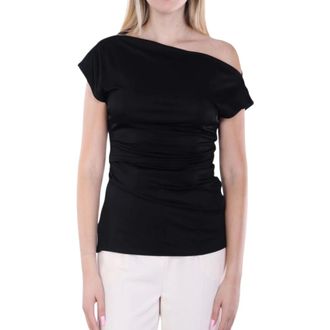 HUGO BOSS Dames, Tops, Zwart, Maat: M