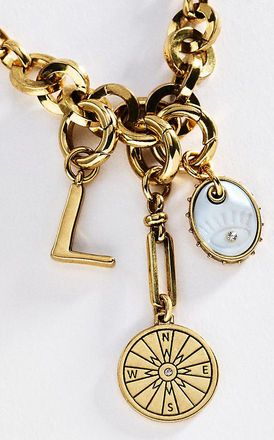 Mignonne Gavigan Initial Charm Necklace