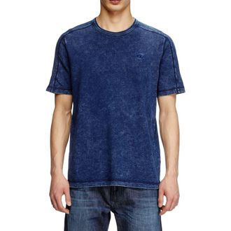 Diesel Denim Look Jersey T-Shirt at Nordstrom, Size Xx-Large