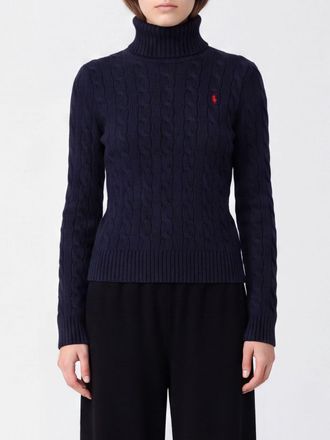Polo Ralph Lauren Dolcevita in lana e cashmere slim fit con logo Pony ricamato