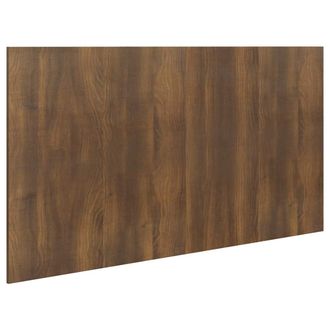 vidaXL Cabecero De Cama Madera Contrachapada Roble Marr&oacute;n 160x1,5x80cm Vidaxl