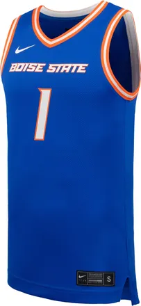 Nike Boise State Basketball Nike Mens College Replica Jersey in Blue | P32818BOIS25-RYL