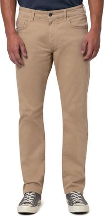 Mavi Zach Straight Leg 5-Pocket Cotton Stretch Twill Pants in Cashew Twill at Nordstrom Rack, Size 33 X 32