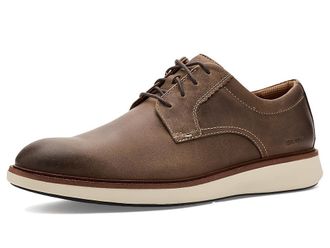 Johnston & Murphy XC+ Parker Plain Toe Mens Shoes Stone Oiled Waterproof Full Grain : 10.5 M (D), Leather