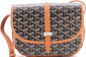 Goyard Belvedere III Messenger Bag Coated Canvas with Leather PM