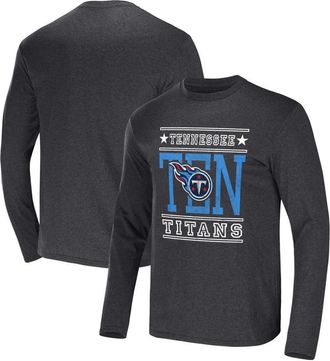 NFL Mens NFL x Darius Rucker Collection by Fanatics Heathered Charcoal Tennessee Titans Long Sleeve T-Shirt in Heather Charcoal at Nordstrom, Size Medium