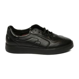 Frau Schoenen, Heren, Zwart, 40 EU, Leer, Surf Sneaker