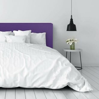 Happers Cabecero de Cama Lila Tapizado 109x49x7 (cama 105) Lila