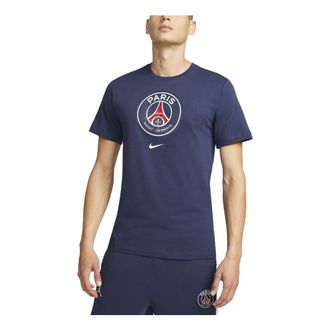 Nike x Paris Saint-Germain Crest Soccer T-Shirt Midnight Navy DJ1315-410