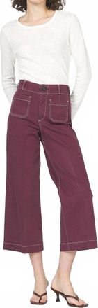 Dear John Denim Audrey High Rise Crop Jean In Fig