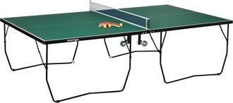 OEM Tavolo Da Ping Pong Pieghevole Con 8 Ruote, 2 Racchette, Palline E Rete, 274x152.5x72 Cm