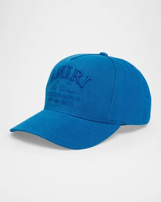 Amiri Men & apos;s Arts District Embroidered Baseball Cap