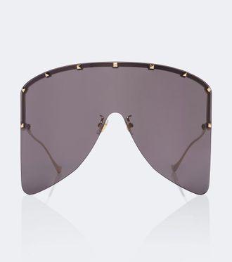 Valentino Garavani Rockstud shield sunglasses