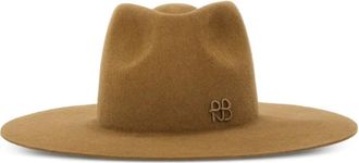 Ruslan Baginskiy Fedora con logo - Marrone