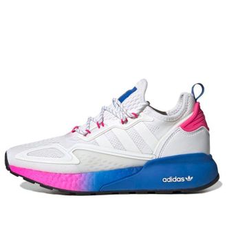 adidas (WMNS) adidas ZX 2K Boost White Pink Blue FY0605