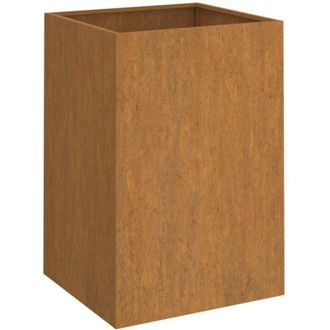 vidaXL Jardinera de acero corten 42x38x75 cm vidaXL
