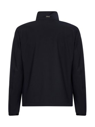 Herno Wool-Blend Bomber Jacket - Navy