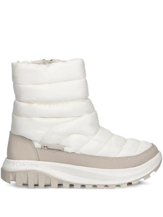 Columbia Stivali Snowtrot con zip - Bianco