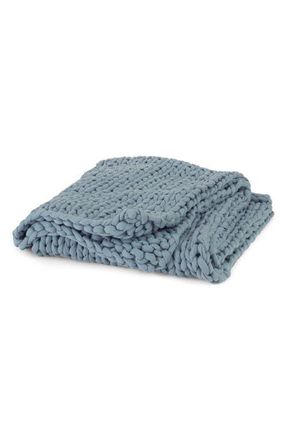 Bearaby Tencel & Cotton Weighted Blanket in Bluebell at Nordstrom, Size 10 Lb