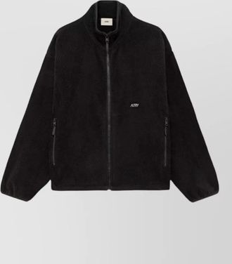 Autry unisex jacket high collar side pockets