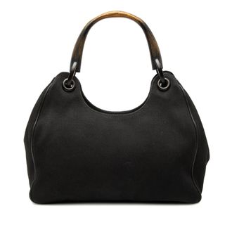 Gucci Tweedehands Canvas Schoudertas