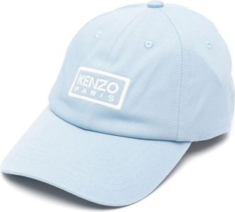 Kenzo Cappello da baseball con ricamo - Blu