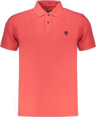 Timberland Polo Shirt met korte mouwen - Heren - Polos - Rood - XL - Katoen - Tops
