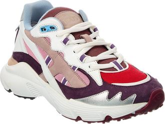 Tod's TodS Allacciata Mesh & Leather Sneaker