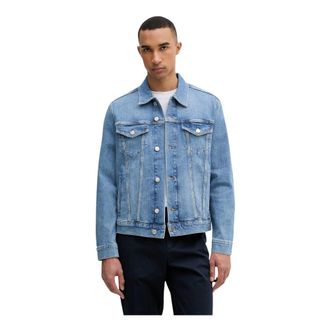 Joop Heren, Jassen, Blauw, Maat: M Denim