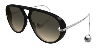 Bottega Veneta BV1273S 010 Womens Sunglasses Black Size 63
