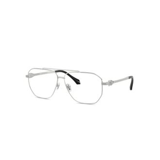 Versace Glasses, male, Gray, Size: 59 MM Ve1307 1000 Optical Frame
