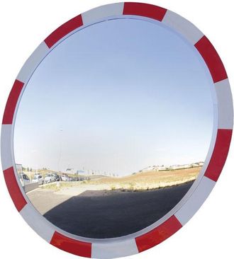cofan Espejo Reflectante 80 Cm, Espejo Reflectante Convexo (80 Cm) De Material Acr&iacute;lico, Ideales Para Cruces, Salidas De Parking, &Aacute;ngulos Muertos, Colegios,