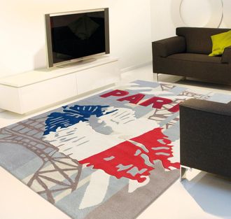 Arte Espina Teppich »Joy 4203« rechteckig 22 mm Höhe Sehr strapazierfähig, Fussbodenheizungsgeeignet