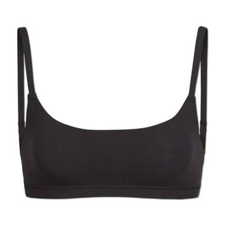 SKIMS Bralette Scoop Fits Everybody - Underwear - Mujer - Negro - 2XL