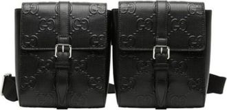 Gucci Pre-owned Belt Bags, female, Black, Size: ONE SIZE Pre-owned Vintage Belt Bag