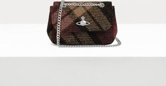 Vivienne Westwood Small Purse Harris Tweed Check Light-check One Size Women