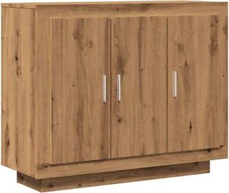 vidaXL Sideboard Artisan Oak 92x35x75 cm Engineered Wood Vidaxl