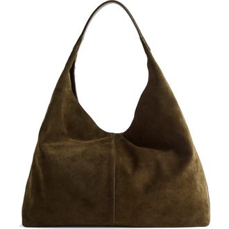 Madewell The Mylie Large Shoulder Bag in Dark Olive at Nordstrom