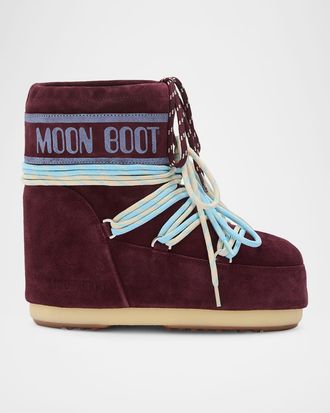 Moon Boot Icon Suede Ankle Snow Boots