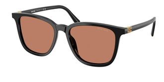 Miu Miu MUB03SF Asian Fit 16K90Q Womens Sunglasses Black Size 53