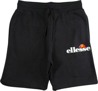 Ellesse Bermuda Shorts - Heren - Korte Broeken - Zwart - M - Katoen - Korte Broeken