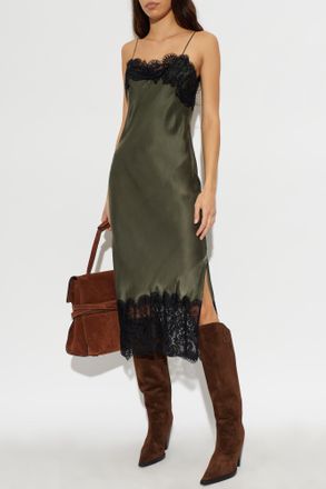 Iro Silk Dress Nereid, Womens, Green